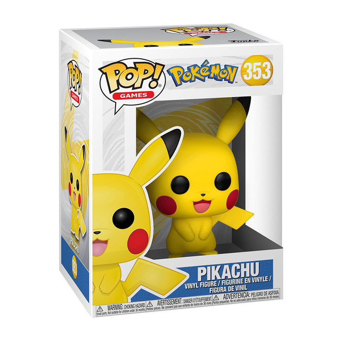 Pokémon POP! Games Vinyl Figur Pikachu 9 cm