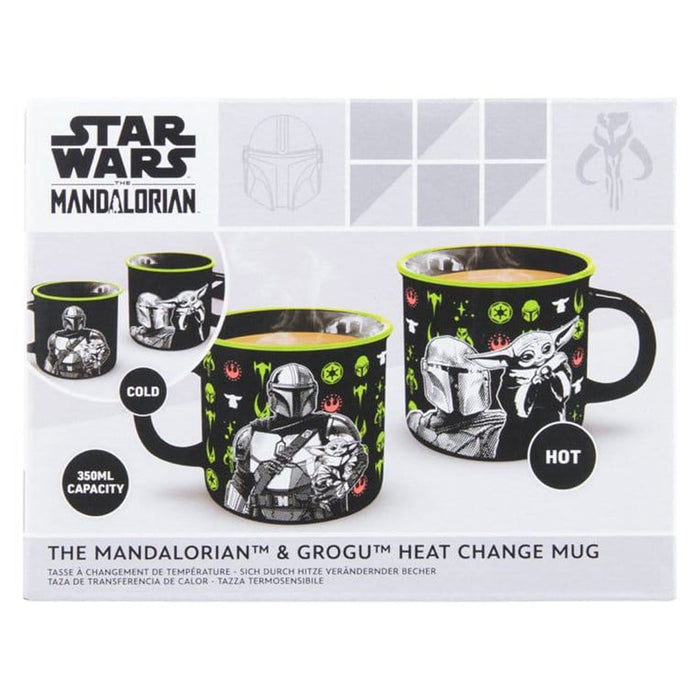 Star Wars The Mandalorian Tasse mit Thermoeffekt Mandalorian and Grogu