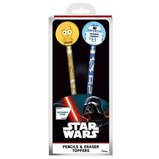Star Wars Bleistifte und Aufsätze 2er-Pack (Droids)
