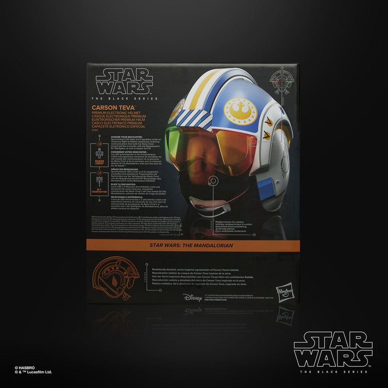 Star Wars: The Mandalorian Black Series Elektronischer Helm Carson Teva