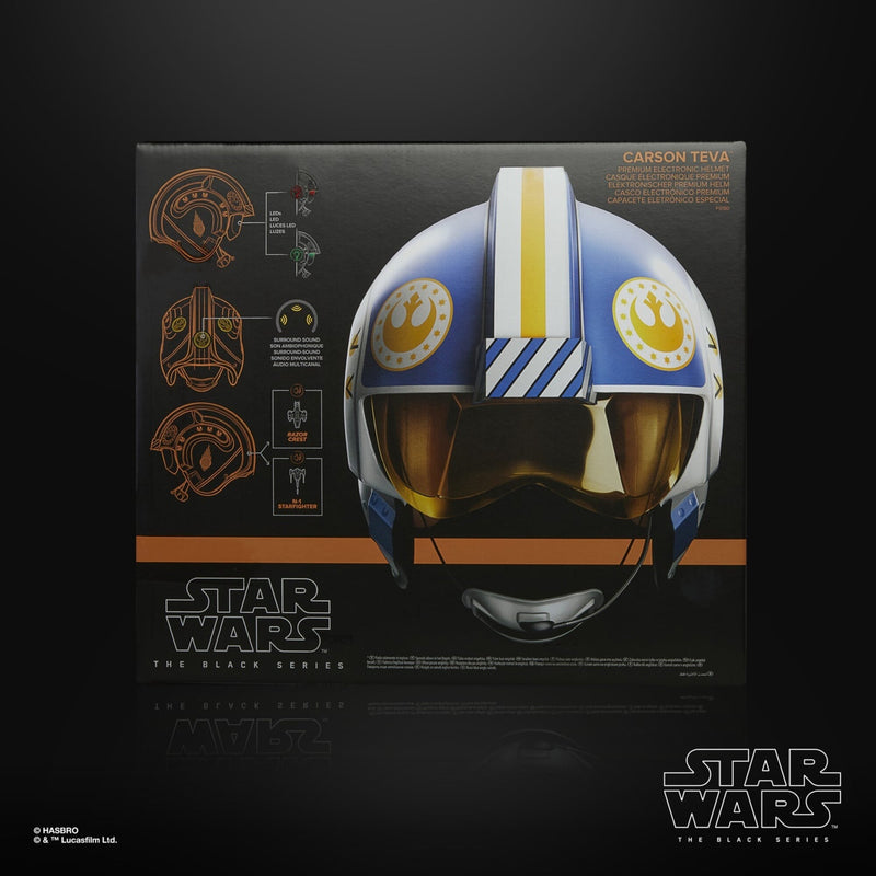 Star Wars: The Mandalorian Black Series Elektronischer Helm Carson Teva