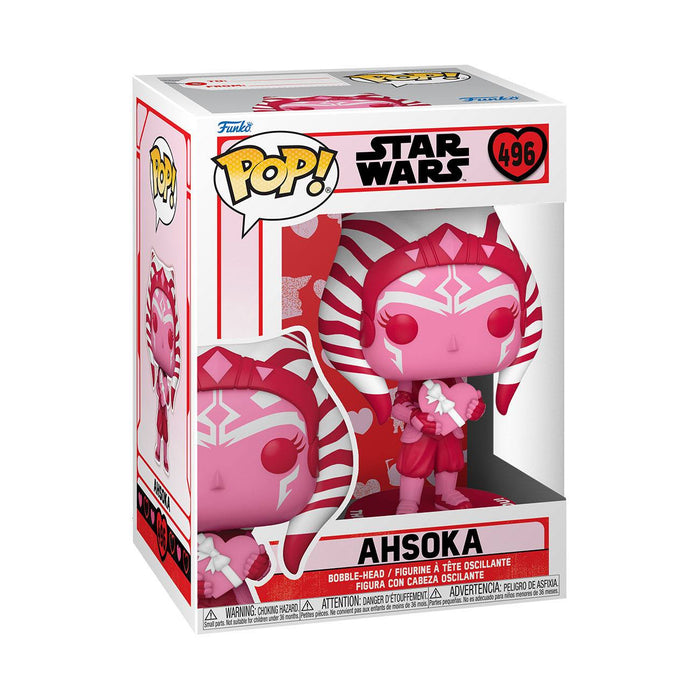 Star Wars The Mandalorian POP! TV Vinyl - Valentines - Ahsoka Tano