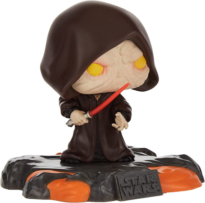 Star Wars POP! Deluxe Vinyl Figur Red Saber Series Volume 1 Darth Sidious 9 cm