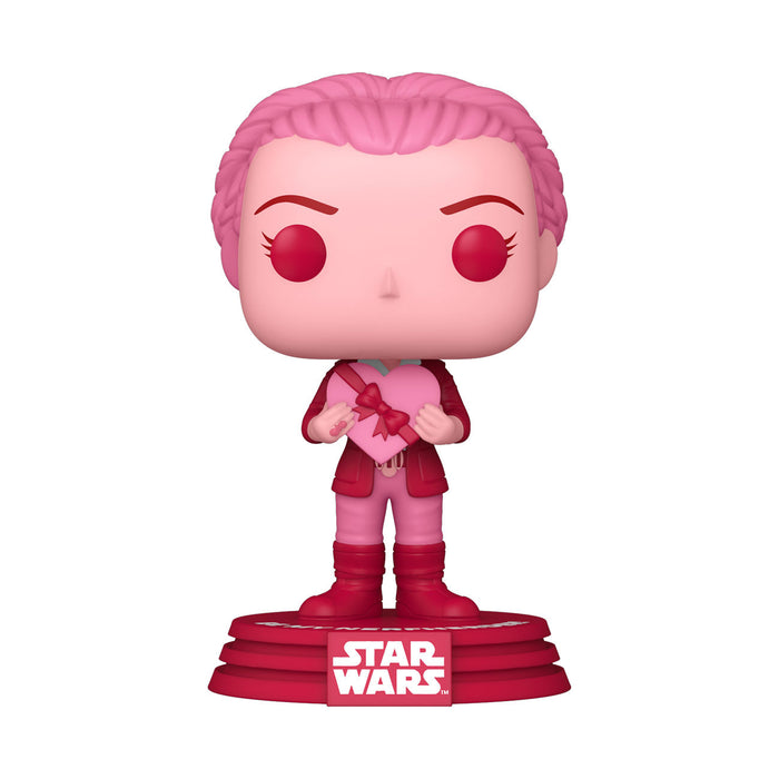 Star Wars Valentines POP! Star Wars Vinyl Figur Leia 9 cm