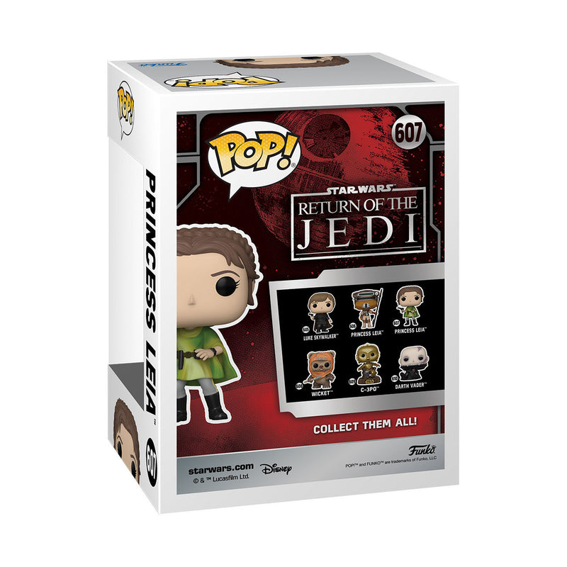 Star Wars Return of the Jedi 40th Anniversary POP! Vinyl Figur Leia (BH) 9 cm