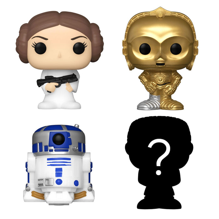 Star Wars Bitty POP! Vinyl Figuren 4er-Pack Leia 2,5 cm