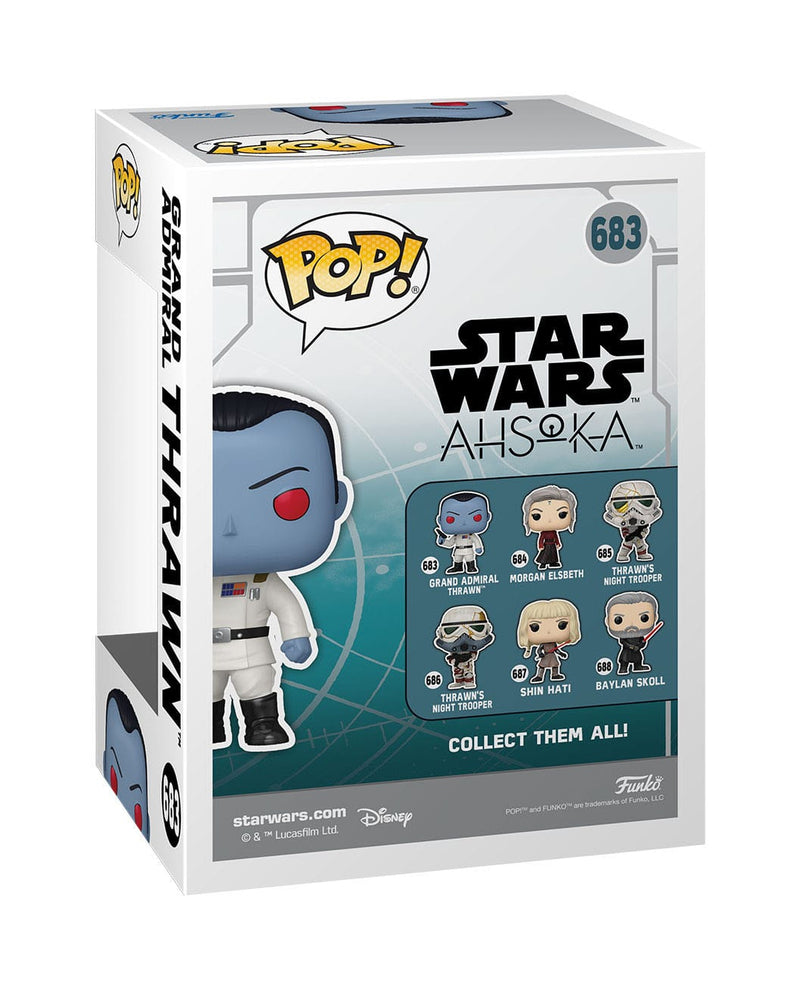 Star Wars Ahsoka POP! Vinyl Figur S2 - Grand Admiral Thrawn 9 cm