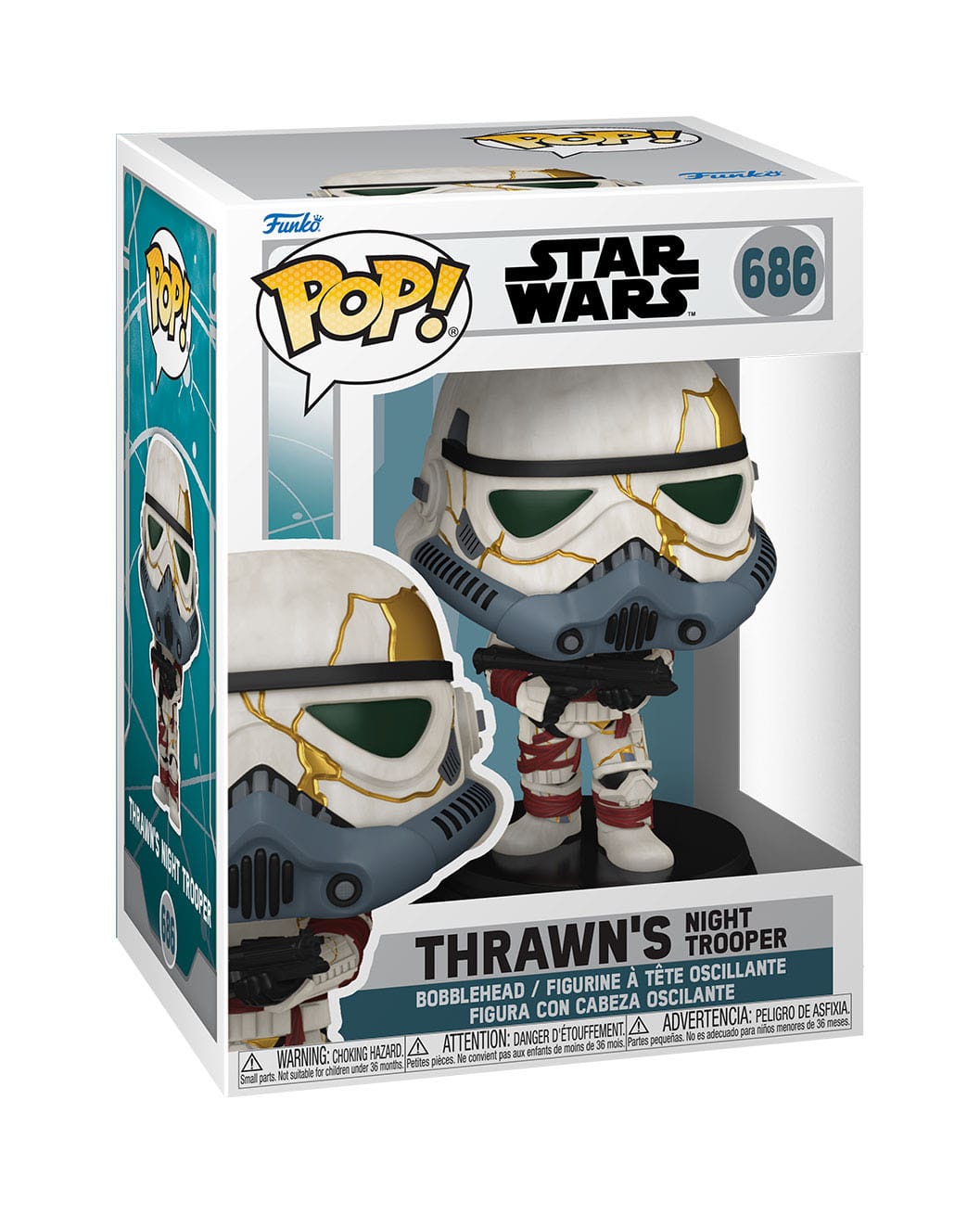 Star Wars Ahsoka POP! Vinyl Figur S2 - Thrawn's Night Trooper 9 cm - N ...