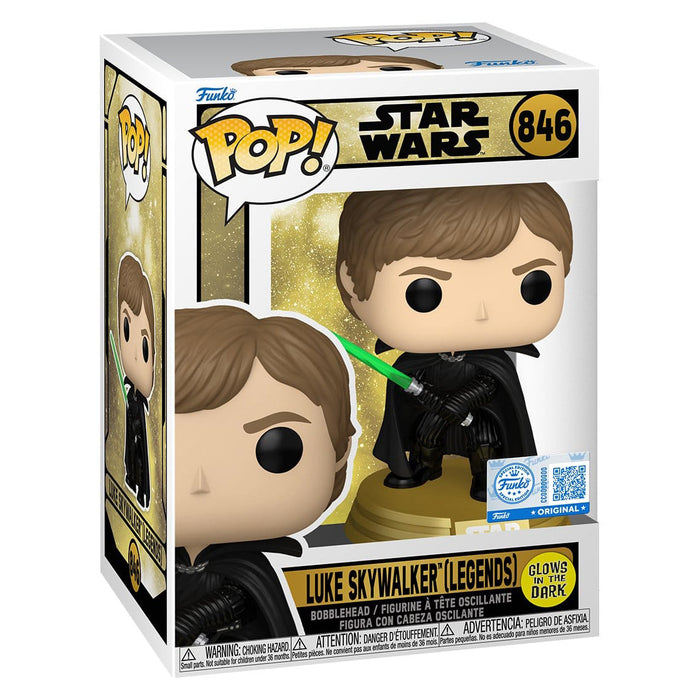 Star Wars Legends POP! Vinyl Figur Luke(GW) 9 cm