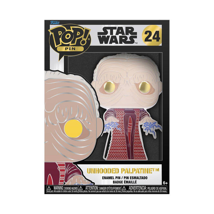 Star Wars POP! Pin Ansteck-Pin Unhooded Palpatine 10 cm