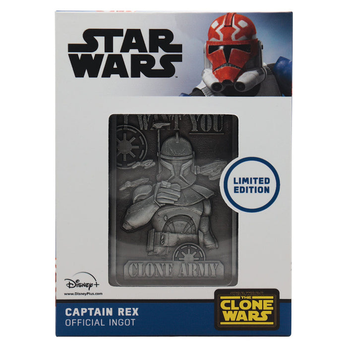 Star Wars The Clone Wars Metallbarren Captain Rex Limited Edition