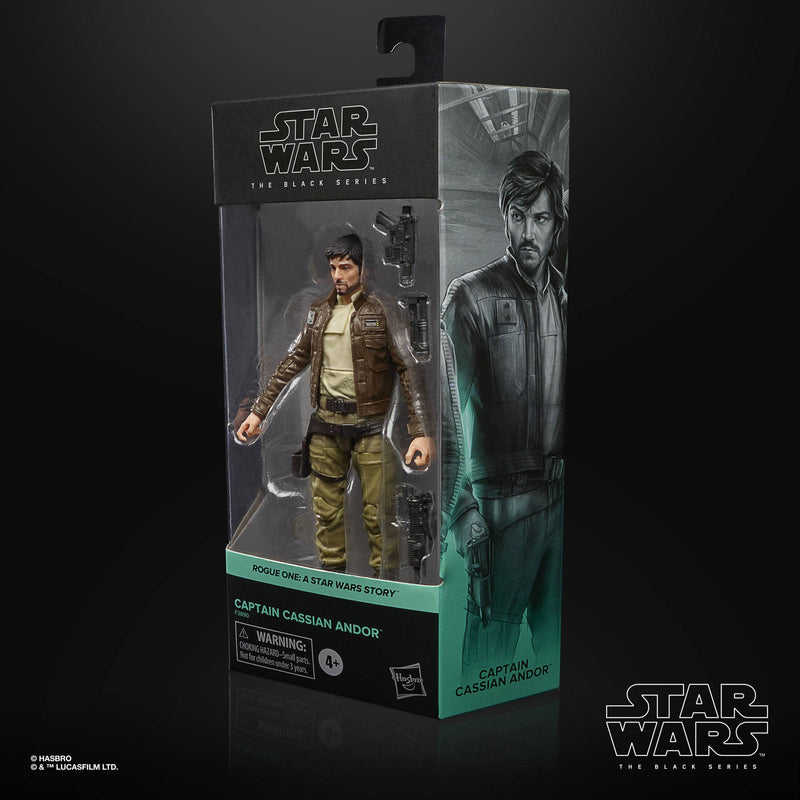 Star Wars Rogue One Black Series Actionfigur 2021 Captain Cassian Andor 15 cm