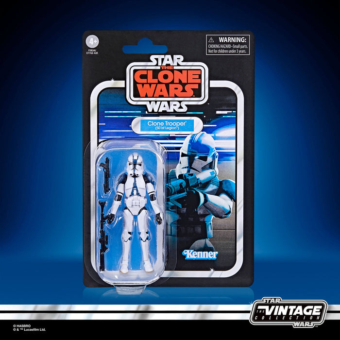 Star Wars The Clone Wars Vintage Collection Actionfigur 2022 Clone Trooper (501st Legion) 10 cm