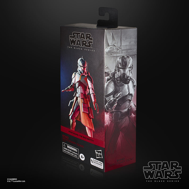Star Wars: The Bad Batch Black Series Actionfigur Echo (Mercenary Gear) 15 cm