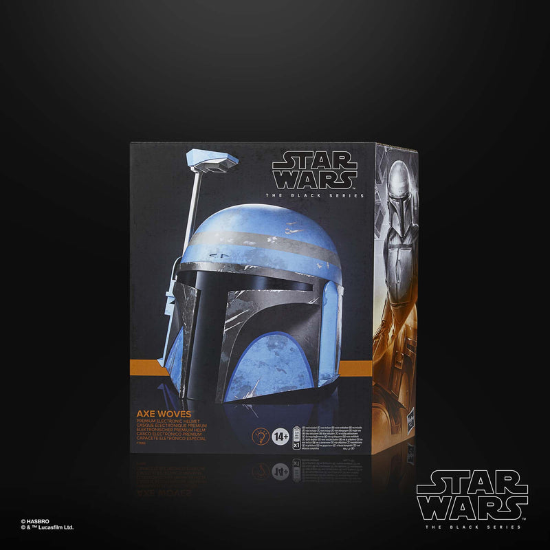 Star Wars The Mandalorian Black Series Elektronischer Helm Axe Woves