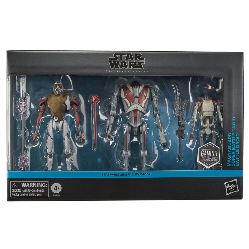 Star Wars Jedi: Survivor Black Series Actionfiguren 3er-Pack Magna Guard, Super Battle Droid & Battle Droid