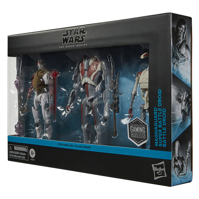 Star Wars Jedi: Survivor Black Series Actionfiguren 3er-Pack Magna Guard, Super Battle Droid & Battle Droid