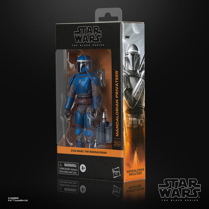 Star Wars The Mandalorian Black Series Actionfigur Mandalorian Privateer 15 cm