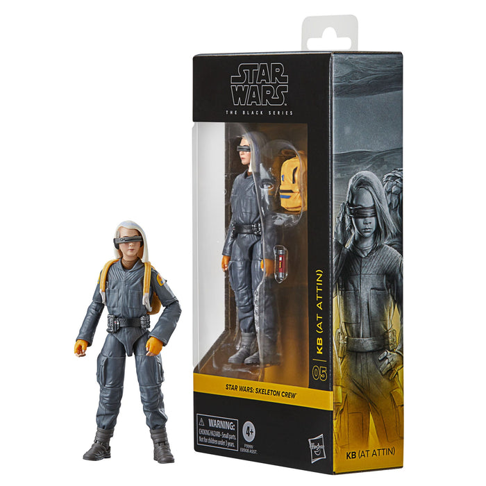 Star Wars: Skeleton Crew Black Series Actionfigur KB (At Attin) 15 cm