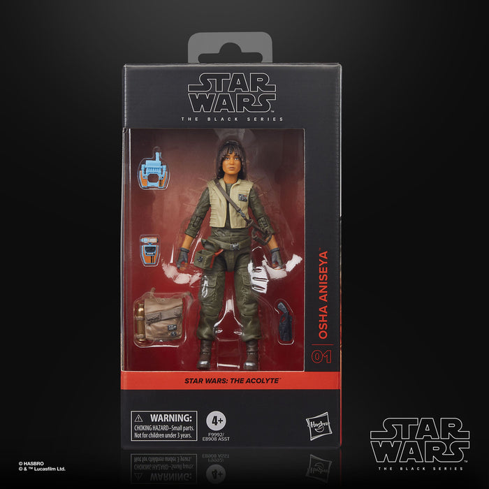 Star Wars: The Acolyte Black Series Actionfigur Osha Aniseya 15 cm