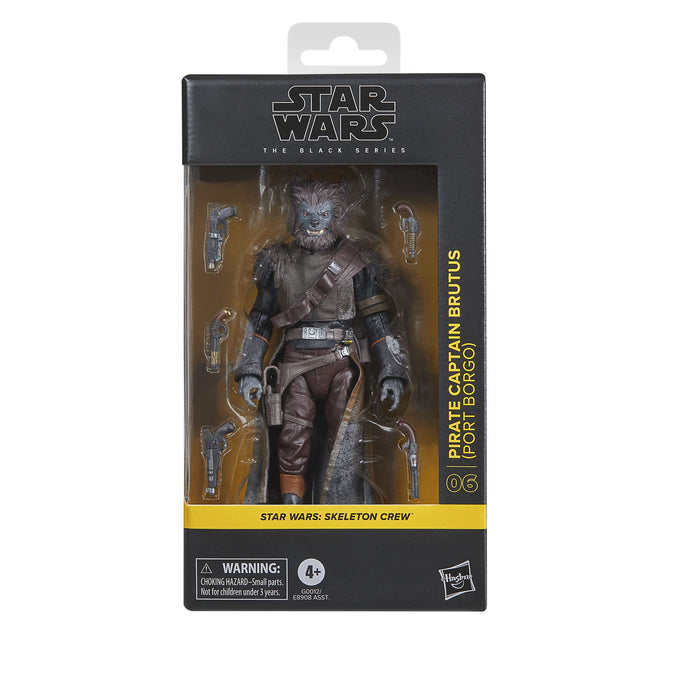 Star Wars: Skeleton Crew Black Series Actionfigur Pirate Capitaine Brutus (Port Borgo) 15 cm