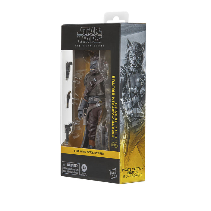 Star Wars: Skeleton Crew Black Series Actionfigur Pirate Capitaine Brutus (Port Borgo) 15 cm