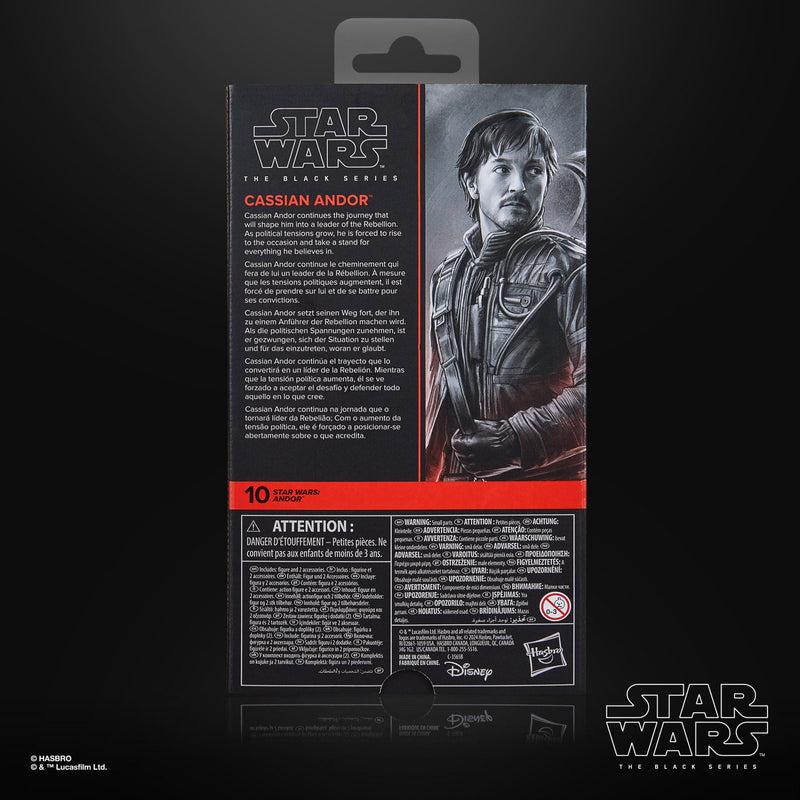Star Wars Andor Black Series Actionfigur Cassian Andor 15 cm