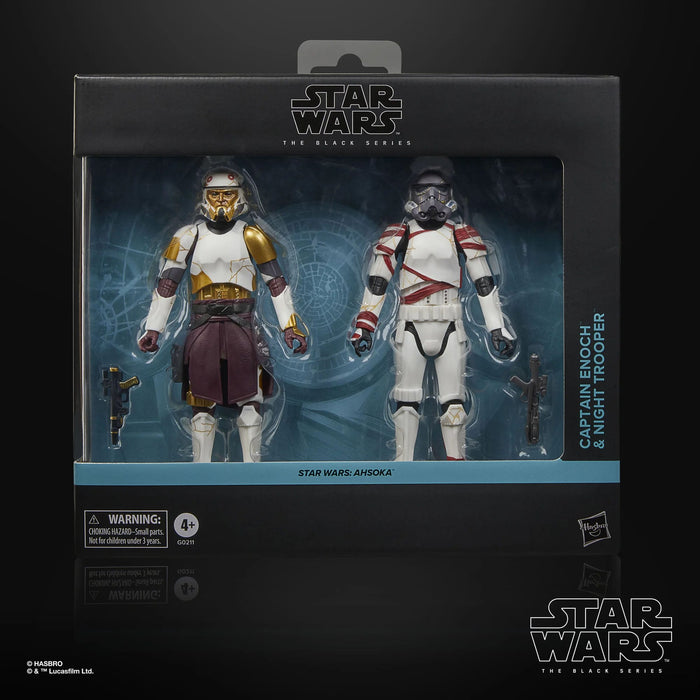 Star Wars: Ahsoka Black Series Actionfiguren 2er-Pack Captain Enoch & Night Trooper 15 cm