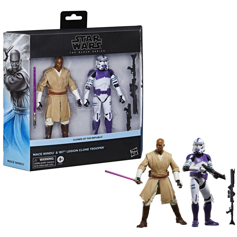Star Wars: The Clone Wars Black Series Actionfiguren 2er-Pack Clones of the Republic 15 cm
