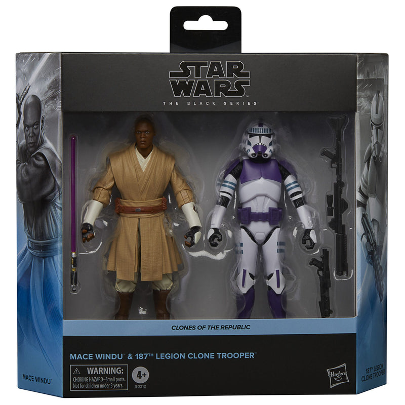 Star Wars: The Clone Wars Black Series Actionfiguren 2er-Pack Clones of the Republic 15 cm