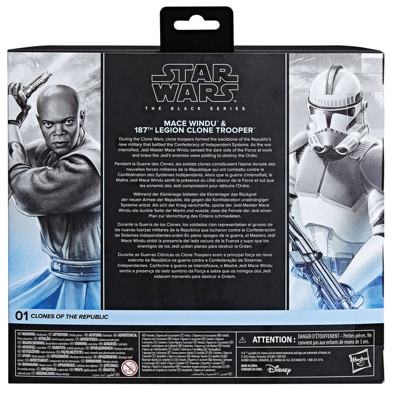 Star Wars: The Clone Wars Black Series Actionfiguren 2er-Pack Clones of the Republic 15 cm