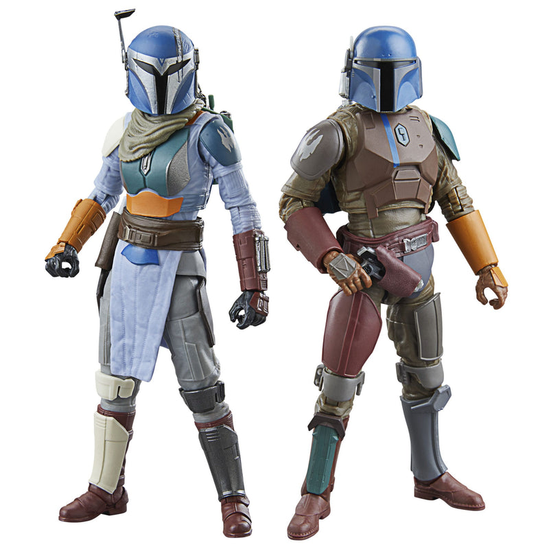Star Wars The Mandalorian Black Series Actionfiguren 2er-Pack Mandalorian Shriek-Hawk Trainers 15 cm