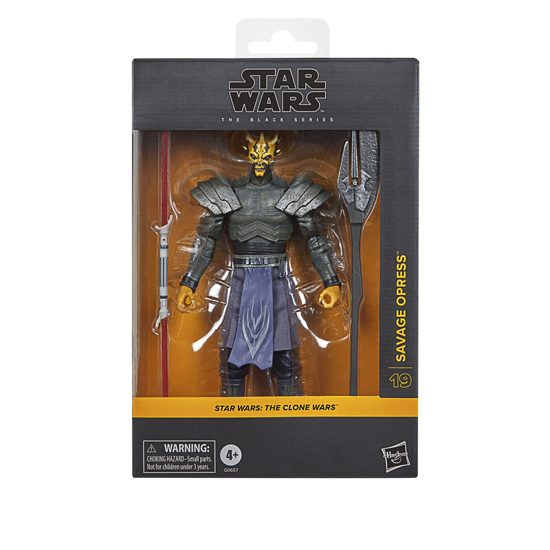 Star Wars: The Clone Wars Black Series Actionfigur Savage Opress 15 cm