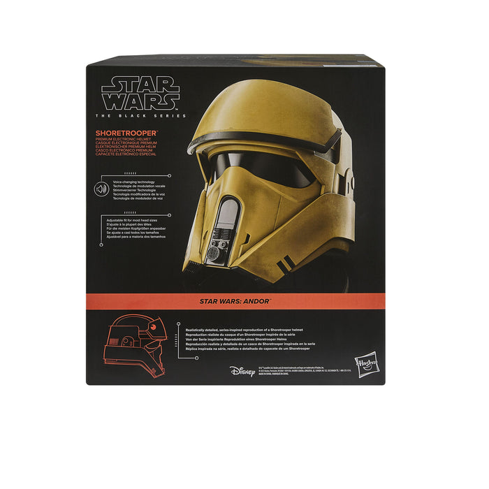 [VORBESTELLUNG] Star Wars: Andor Black Series Elektronischer Helm Shoretrooper