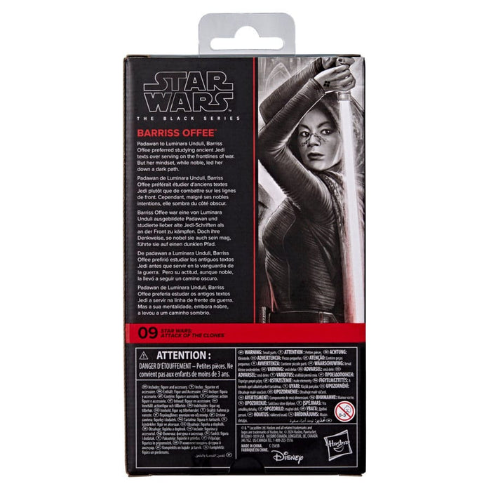 Star Wars Episode II Black Series Actionfigur Barriss Offee 15 cm