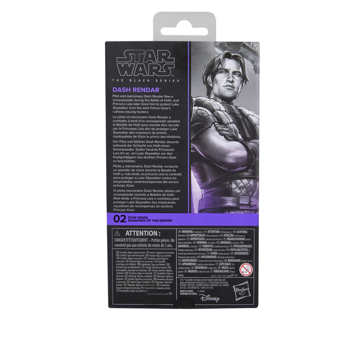 Star Wars Shadows of the Empire Black Series Actionfigur Dash Rendar 15 cm