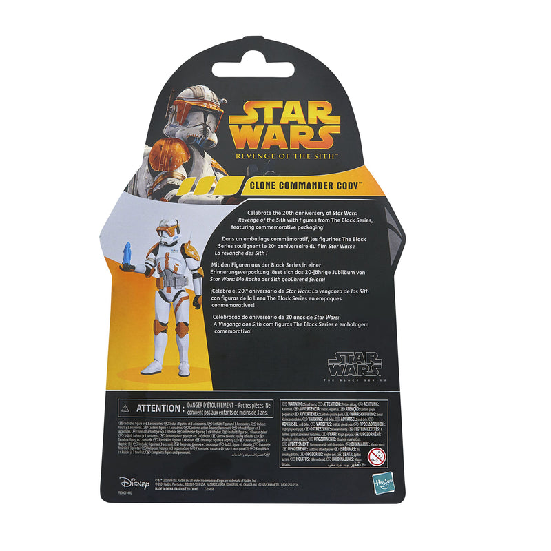 Star Wars Episode III Black Series Actionfigur Clone Commander Cody 15 cm