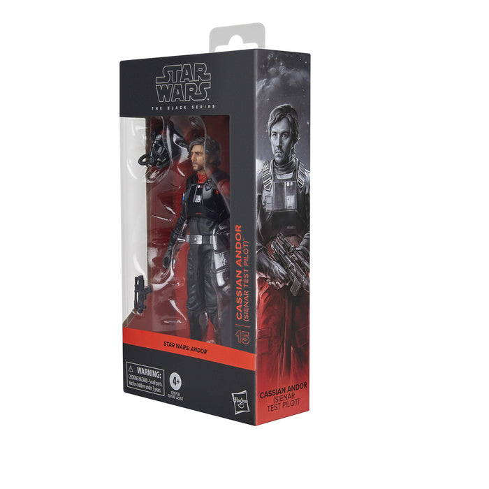 Star Wars: Andor Black Series Actionfigur Cassian Andor (Sienar Test Pilot) 15 cm