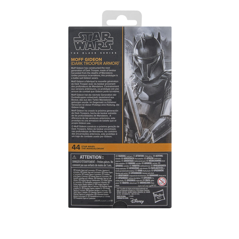Star Wars The Mandalorian Black Series Actionfigur Moff Gideon (Dark Trooper Armor) 15 cm