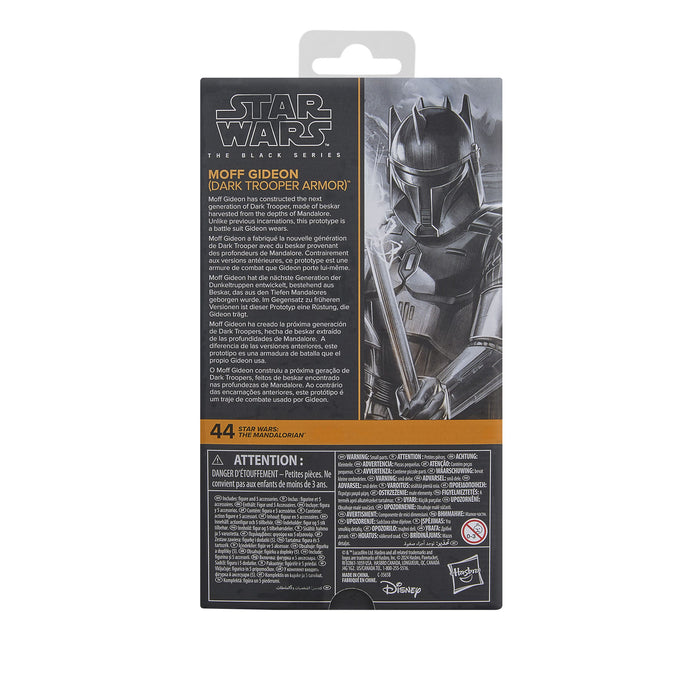 Star Wars The Mandalorian Black Series Actionfigur Moff Gideon (Dark Trooper Armor) 15 cm
