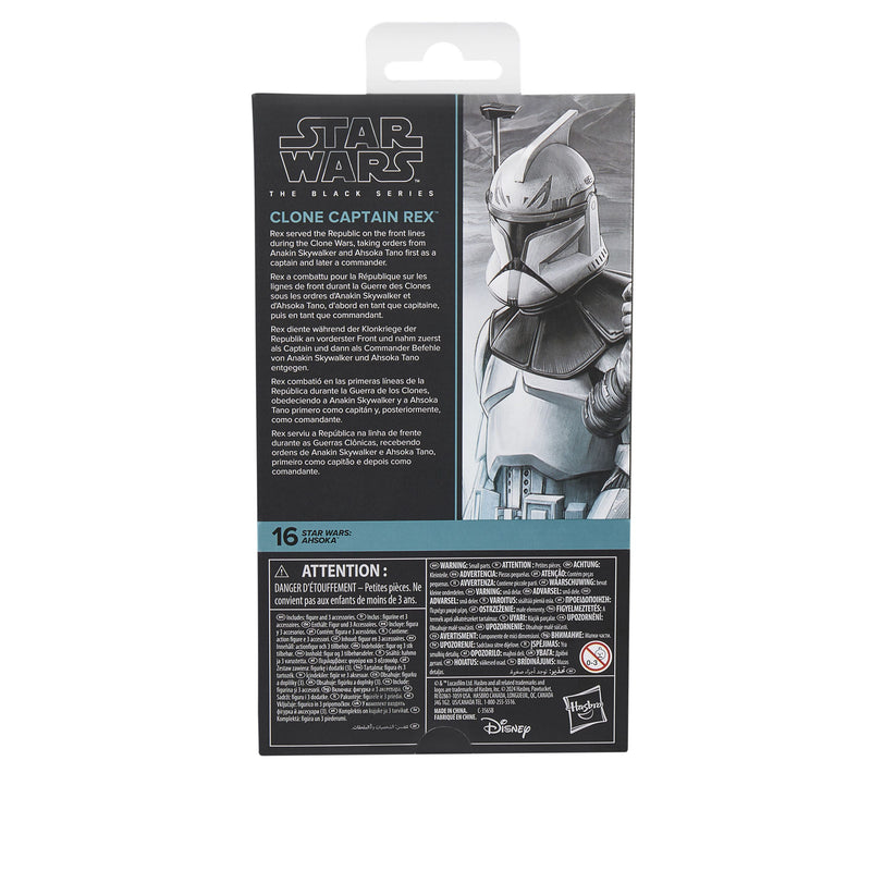 Star Wars: Ahsoka Black Series Actionfigur Clone Captain Rex 15 cm