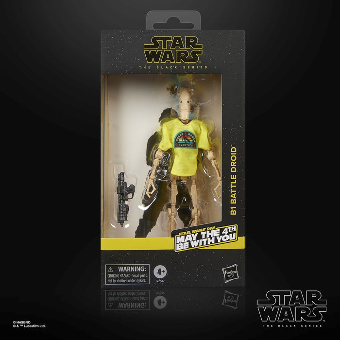 Star Wars Black Series Actionfigur B1 Battle Droid May the 4th Be With You 15 cm