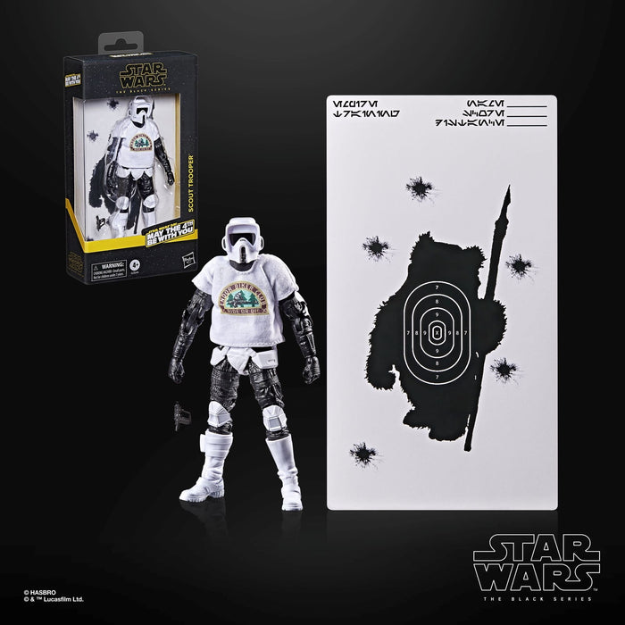 Star Wars Black Series Actionfigur Scout Trooper May the 4th Be With You 15 cm