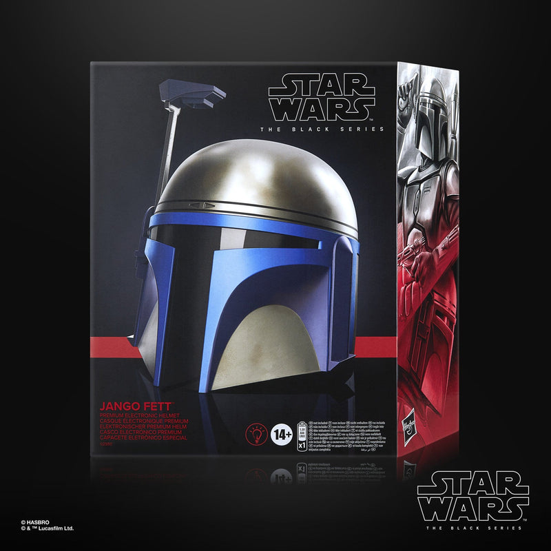 [VORBESTELLUNG] Star Wars Episode II Black Series Elektronischer Helm Jango Fett