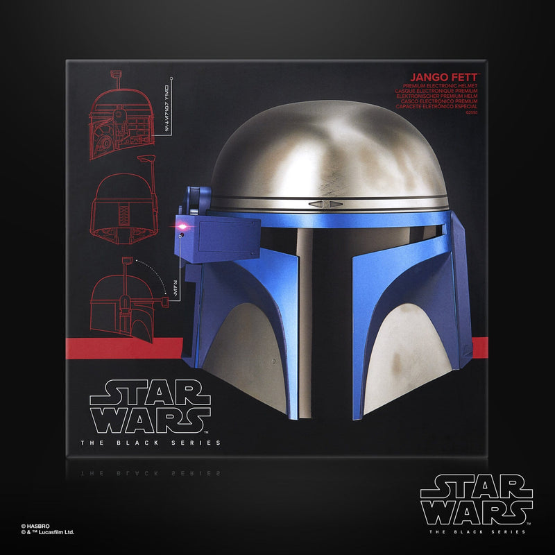 [VORBESTELLUNG] Star Wars Episode II Black Series Elektronischer Helm Jango Fett