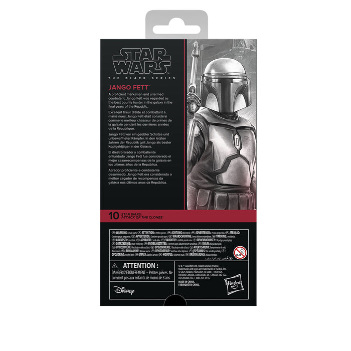 Star Wars Episode II Black Series Actionfigur Jango Fett 15 cm