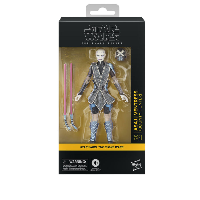 Star Wars The Clone Wars Black Series Actionfigur Asajj Ventress (Bounty Hunter) 15 cm