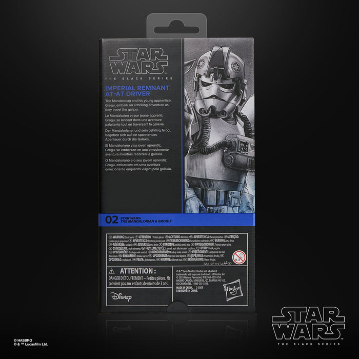 Star Wars The Mandalorian & Grogu Black Series Actionfigur Imperial Remnant AT-AT Driver 15 cm