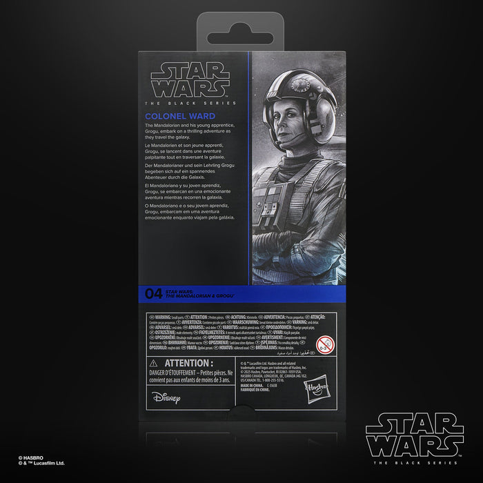 Star Wars The Mandalorian & Grogu Black Series Actionfigur Colonel Ward 15 cm
