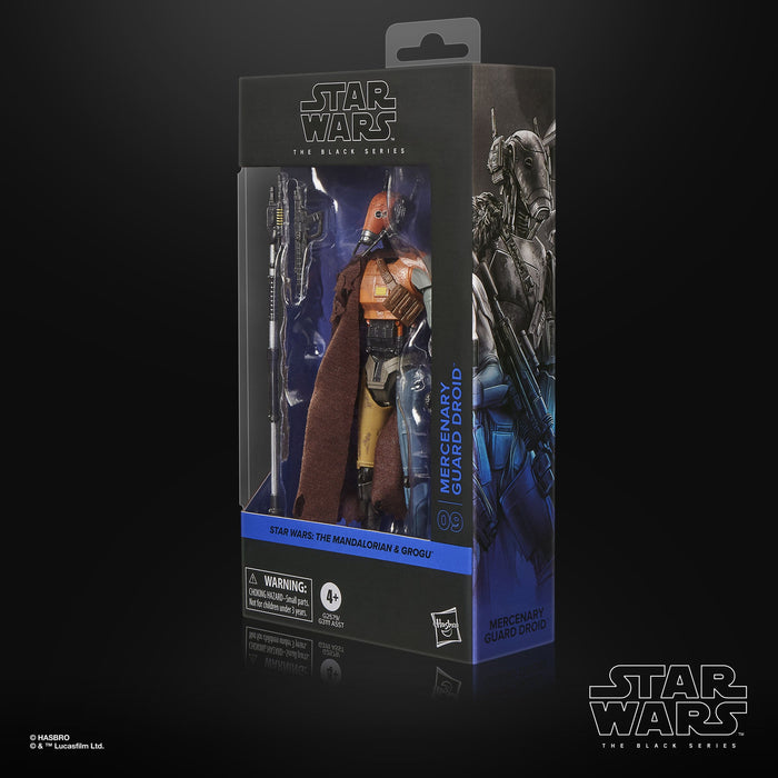 Star Wars The Mandalorian & Grogu Black Series Actionfigur Mercenary Guard Droid 15 cm